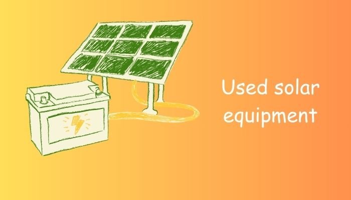 List of Used Solar Batteries in the united states